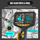 AUTOOL SVB305 HD camera photo and video recording capability