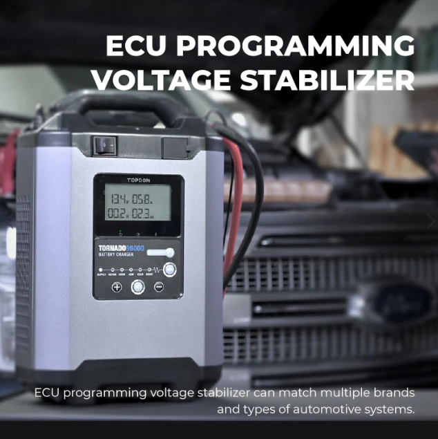 Topdon T90 Battery voltage stabilser for ecu programming