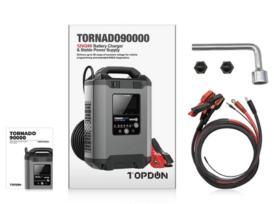 Topdon Tornado 90000 12v battery stabiliser 12v power supply