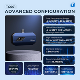 Topdon TC001 thermal camera technical specifications