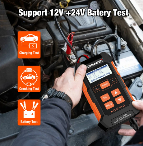 KONNWEI KW520 Battery Tester