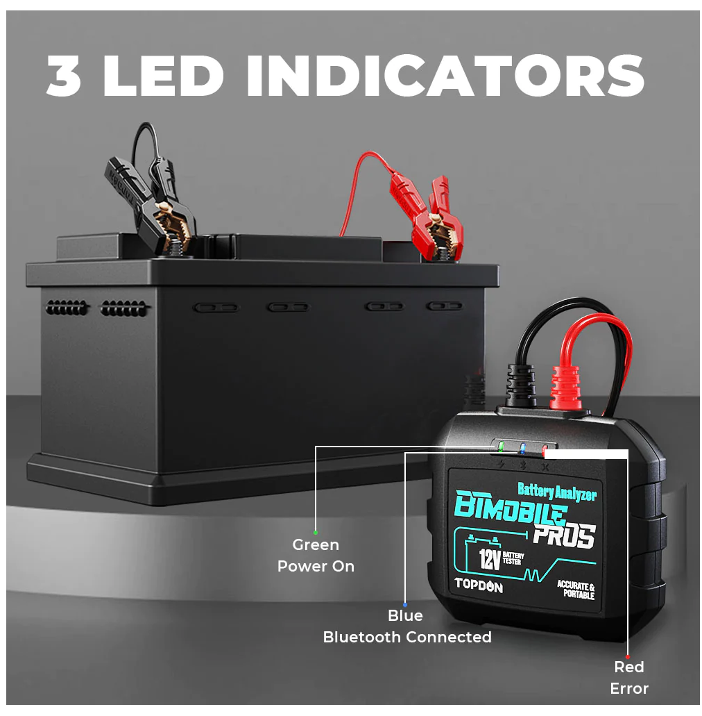 Topdon BT Mobile ProS Battery Tester - Premium Diagnostic Equipment
