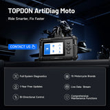 Topdon Artidiag Moto features