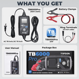 Topdon TB6000Pro package list