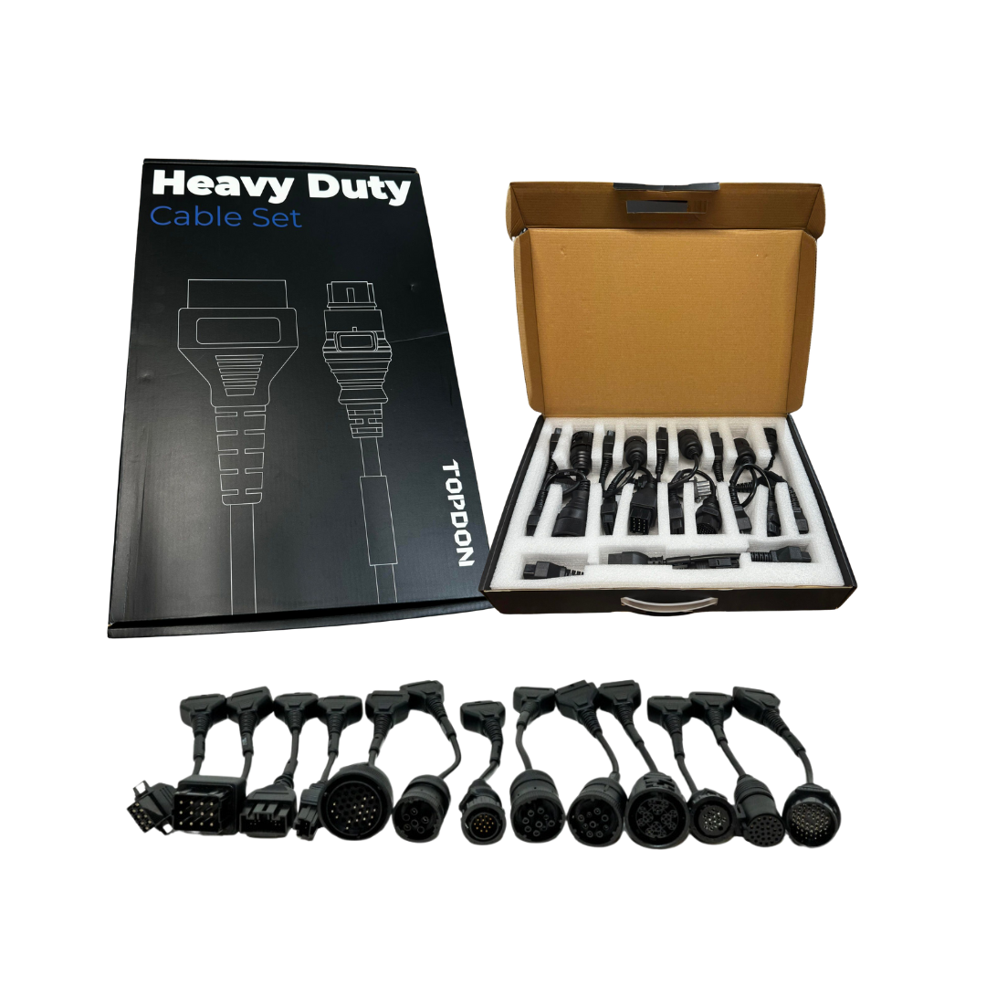 Topdon Heavy Duty Truck Adapter Cable Set