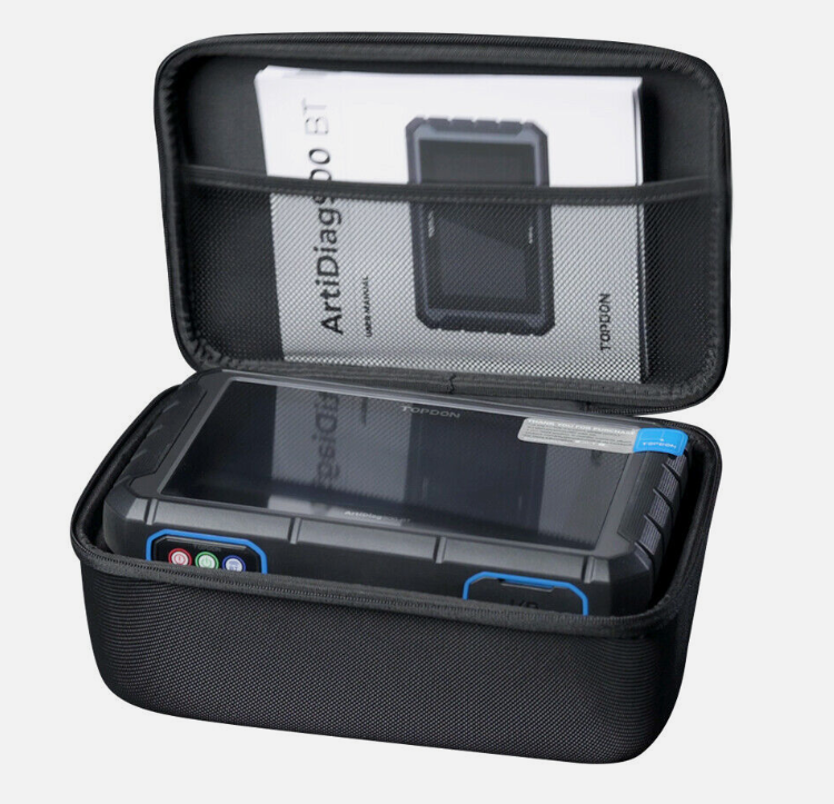 topdon ad900bt obd2 scan tool in case