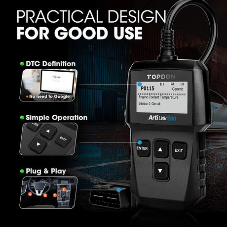 Topdon ArtiLink200 practical design