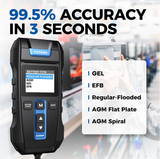 Topdon BT300P Battery Tester 12/24V With Printer