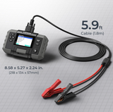 Topdon BT600 Battery Tester with Printer 12/24V