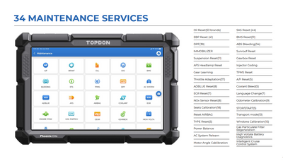 Topdon Phoenix Elite Professional Diagnostic Scan Tool