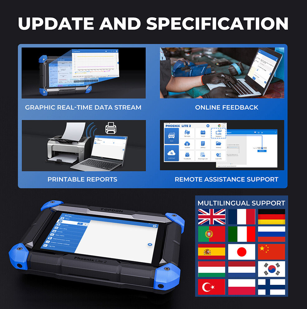 Topdon Phoenix Lite 2 Diagnostic Scan Tool