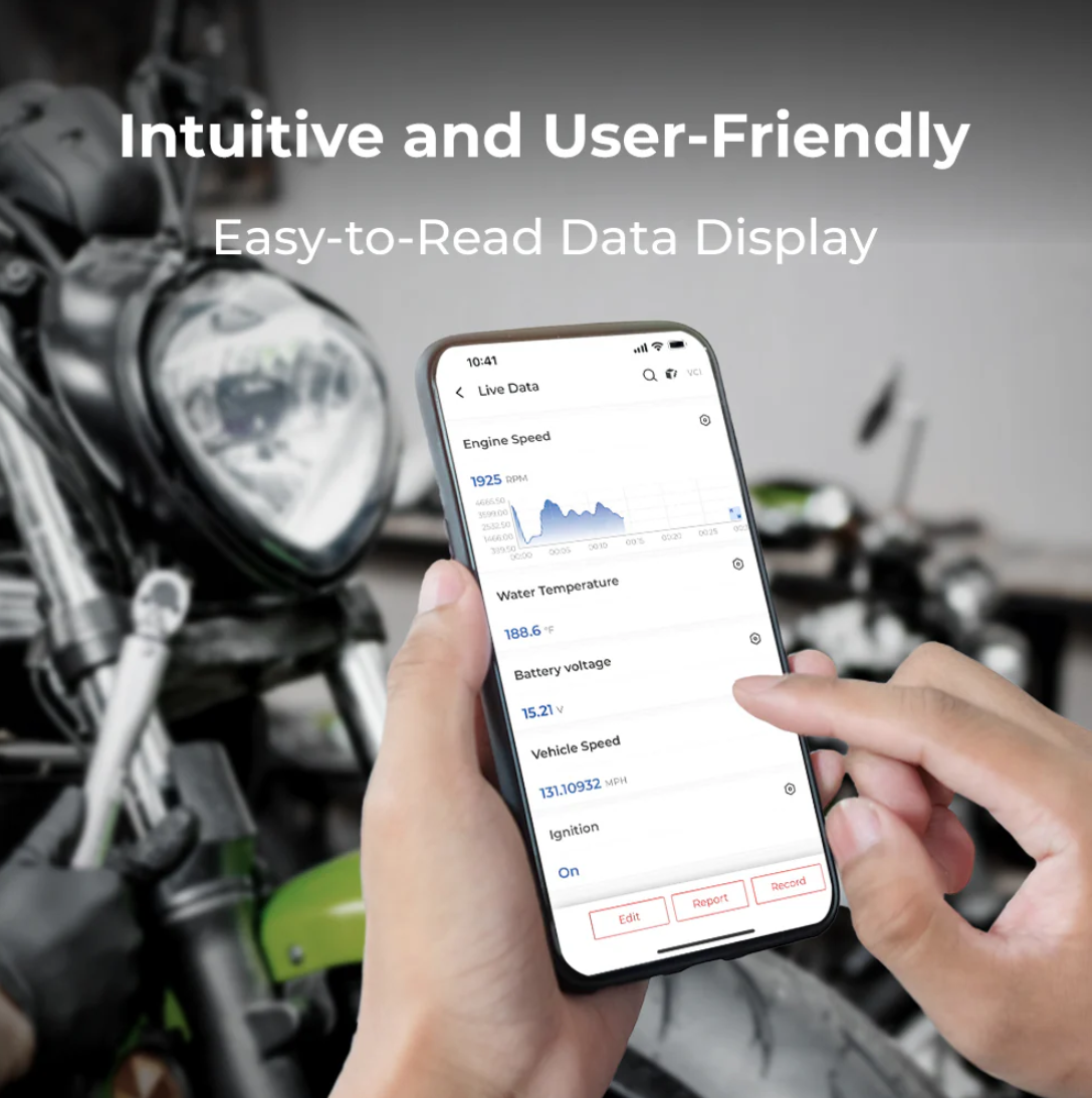 Topdon TopScan Moto Bluetooth Scan Tool for Motorbikes