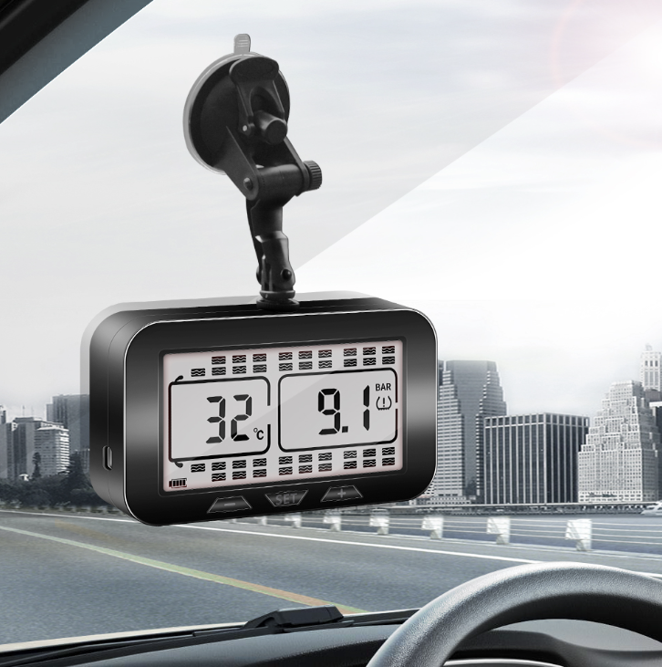 Solar Powered Tyre Pressure Monitoring System 8 Sensors TPMS
