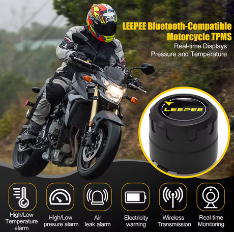 Bluetooth-compatible motorcycle TPMS