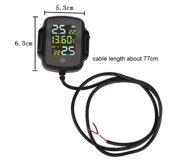 Motorcycle TPMS Tyre Pressure Monitoring System For Bikes