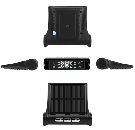 Tyre pressure monitoring system 6 sensors for trucks and caravans