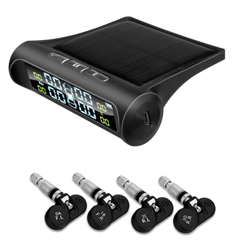 TPMS with 4 internal waterproof sensors