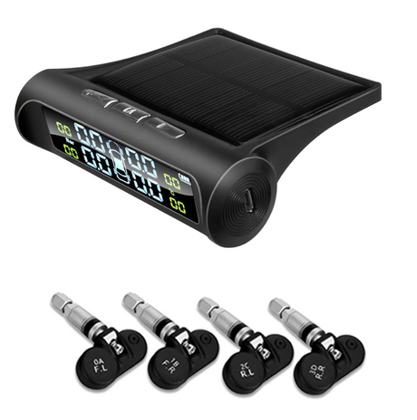 TPMS with 4 internal waterproof sensors
