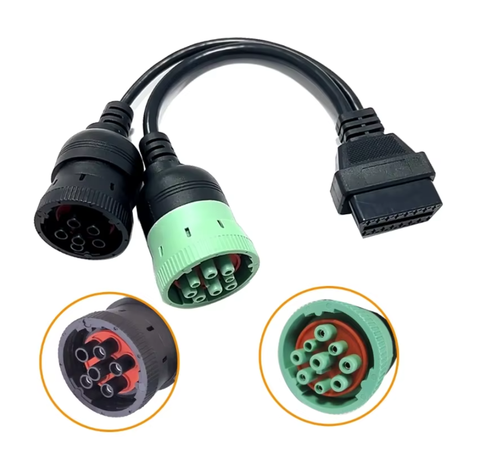 6 and 9 pin ports to 16 pin scan tools