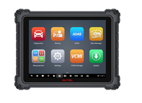 Autel MaxiSys Ultra diagnostic scan tool side view