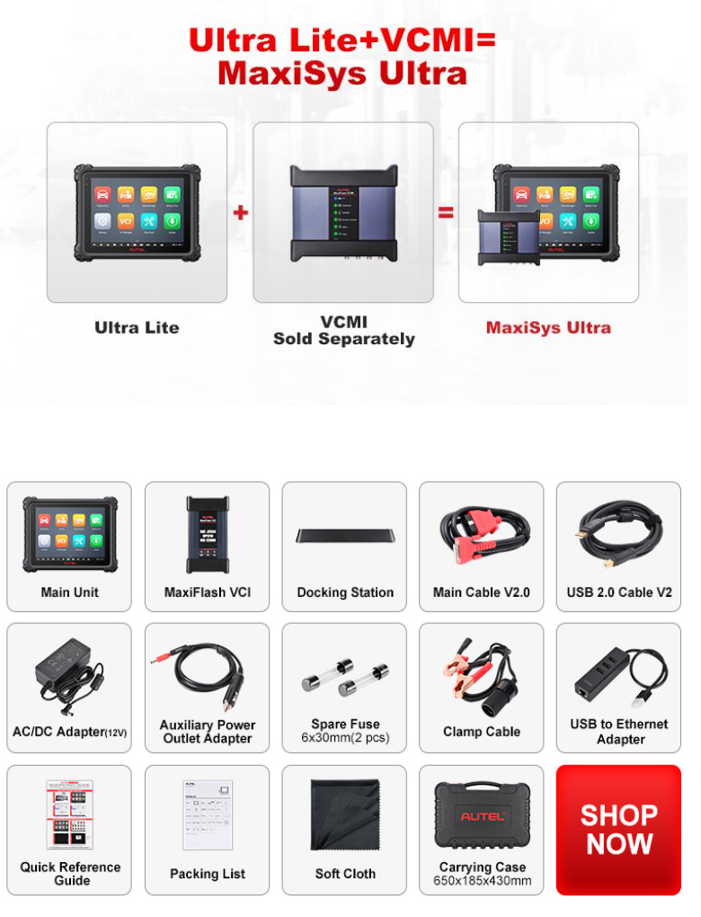 Autel MaxiCOM Ultra Lite Professional Diagnostic Scan Tool
