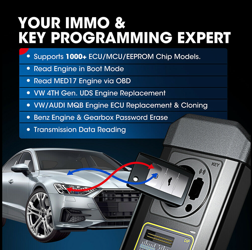 Launch X-PROG 3 Advanced Immobiliser and Key Programmer for X-431 Tools