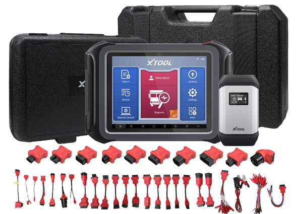 XTOOL D9HD Pro Professional Diagnostic Scan Tool Trucks and cars 12/24V