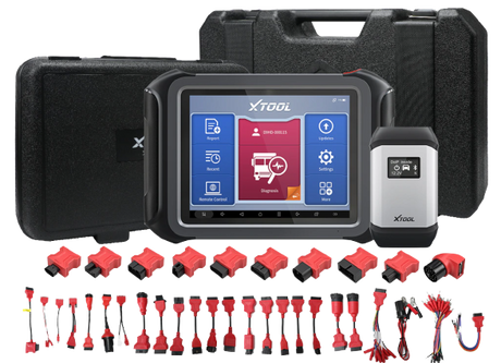 XTOOL D9HD Pro Professional Diagnostic Scan Tool Trucks and cars 12/24V