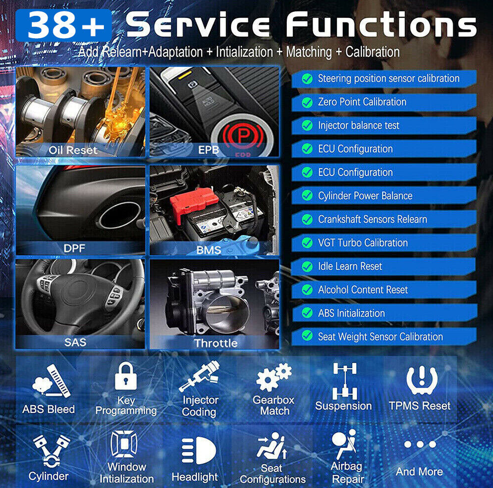 XTOOL D8W Wireless Full System Scan Tool