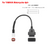 Yamaha 4 Pin to 16 Pin OBD2 Adapter Cable