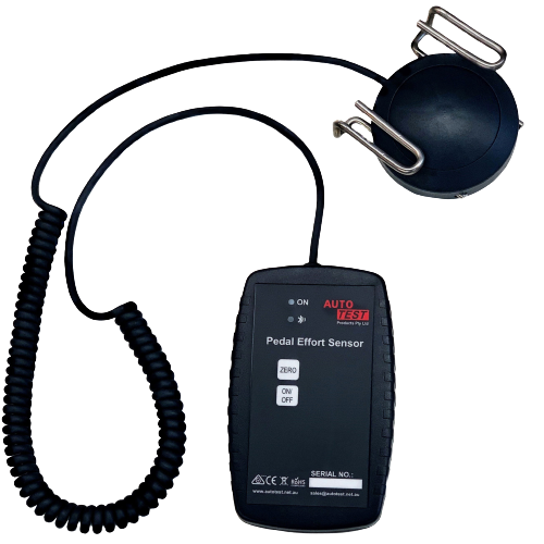 AutoTest Brake Pedal Effort Sensor for roadworthy testing requirements