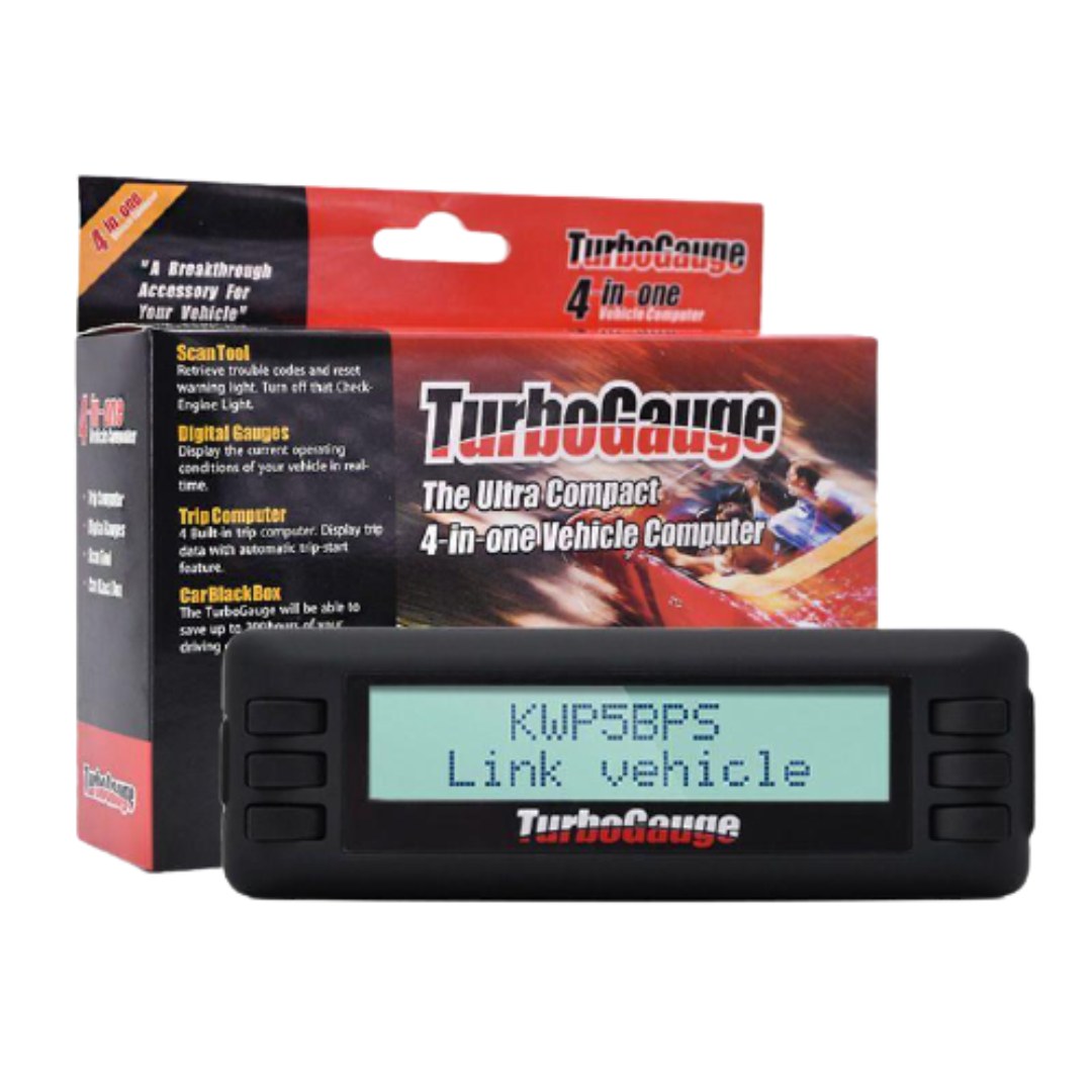 TurboGauge OBD2 Scan Tool Digital Gauge Car Trip Computer