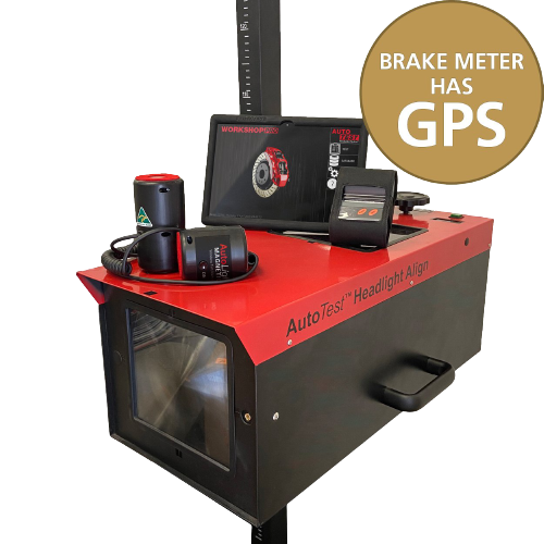 Ultimate Roadworthy Kit - Brake Tester Workshop Pro 10 + Magnetic Tint Tester + Headlight Aligner 