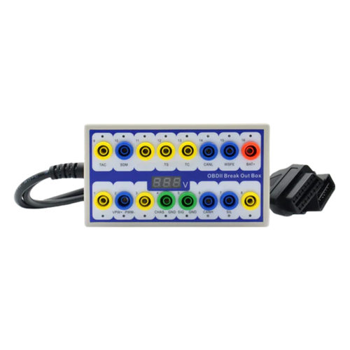 Breakout Box Diagnostic OBD2 Port Voltage Test & CAN Protocol Detector 
