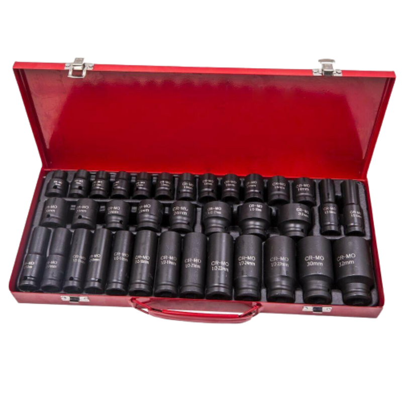 deep impact socket set 35pce tool kit