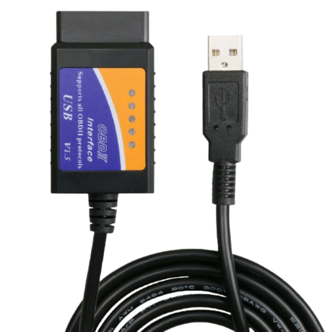 Dongle to USB Scan Tool OBD2 ELM327 scanner for PC