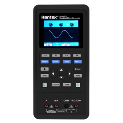 Hantek Digital Oscilloscope + Waveform Generator + Multimeter 2 Channels 70mhz LCD Display