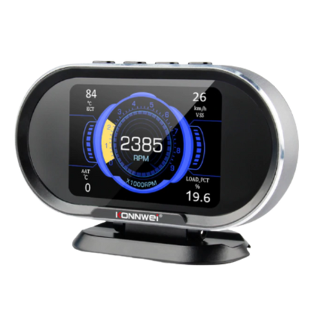 KONNWEI KW206 OBD2 Gauge Trip Computer + Scan Tool