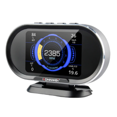 KONNWEI KW206 OBD2 Gauge Trip Computer + Scan Tool
