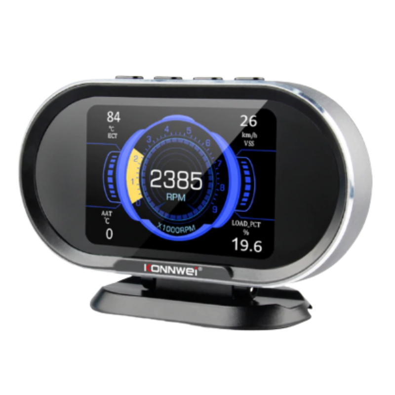 KONNWEI KW206 OBD2 Gauge Trip Computer + Scan Tool