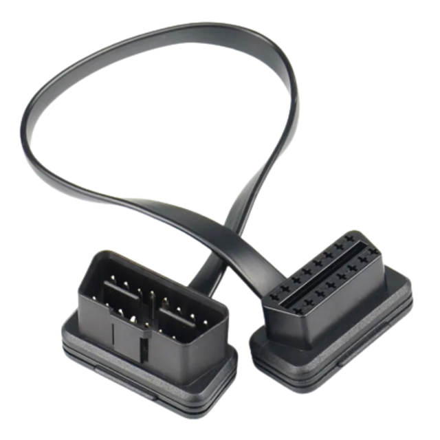 OBD2 Slim Line Extension Cable 1M