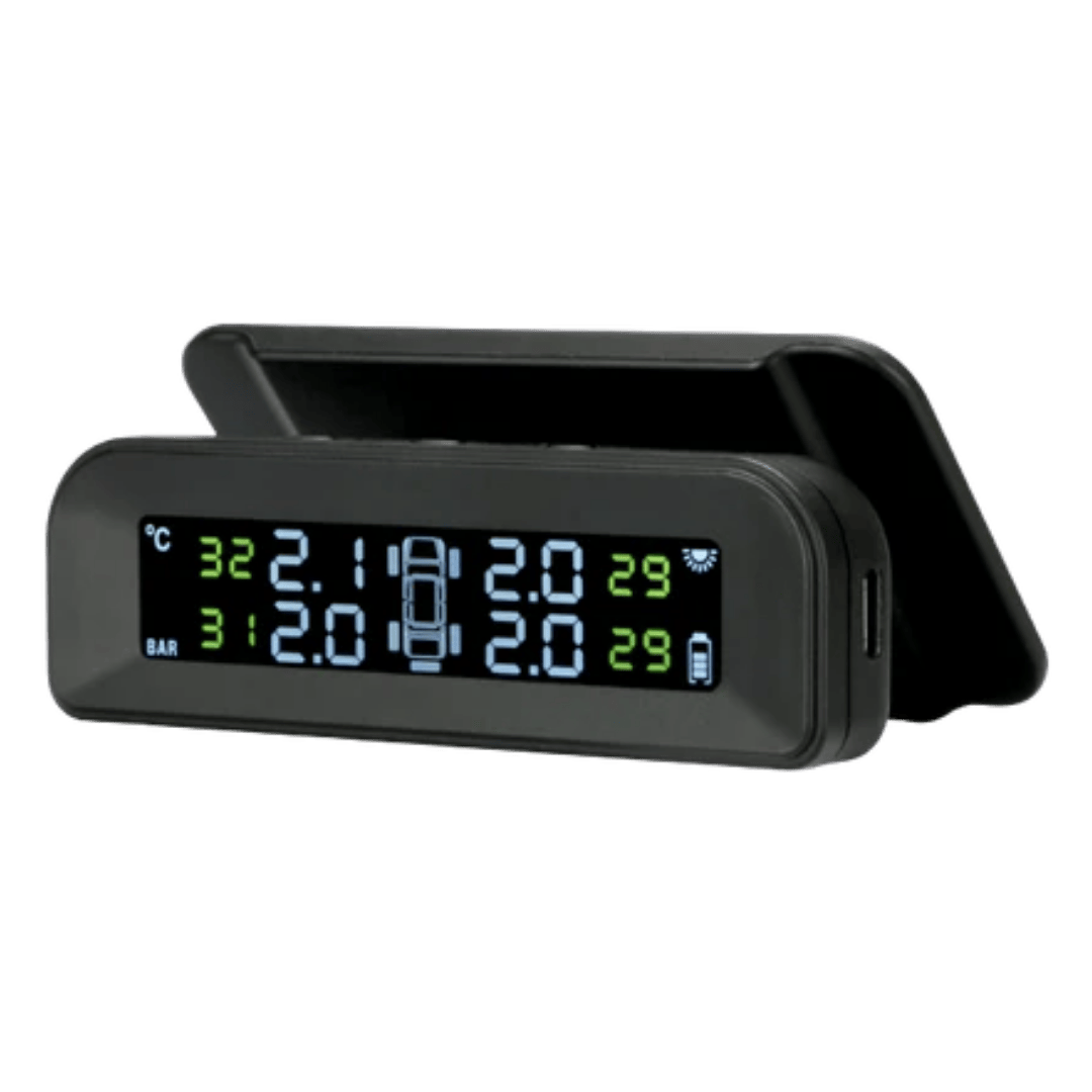 Solar Powered Tyre Pressure Monitoring System - Car TPMS