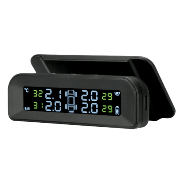 Solar Powered Tyre Pressure Monitoring System - Car TPMS