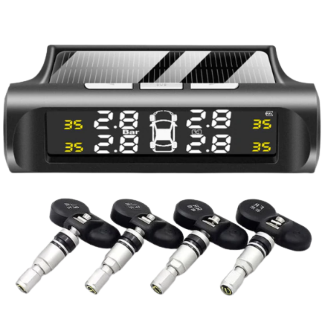 Solar Powered Tyre Pressure Monitoring System - Internal Sensors