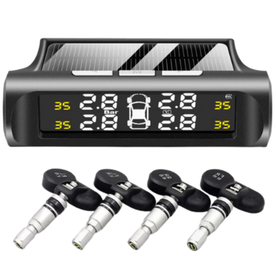 Solar Powered Tyre Pressure Monitoring System - Internal Sensors