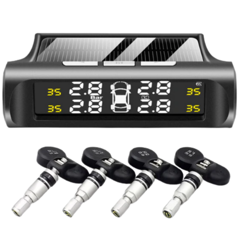 Solar Powered Tyre Pressure Monitoring System - Internal Sensors