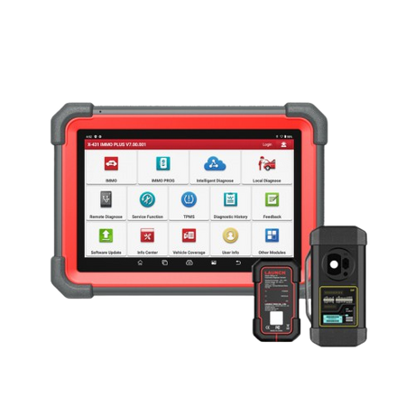 launch immo plus key programming diagnostic tool